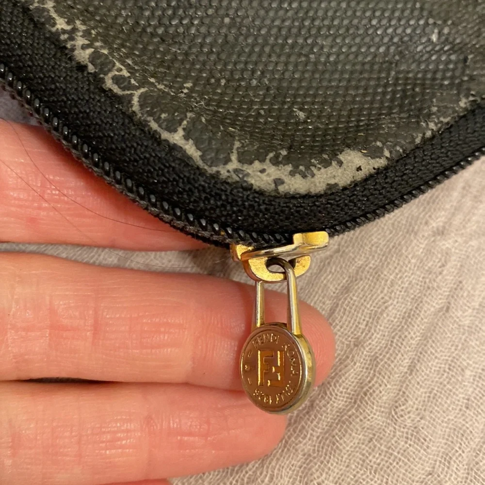 FENDI Vintyge Black Laptop Sleeve